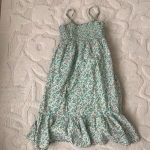 Like New Girls Gap Kids Floral Dress Size S 6-7
